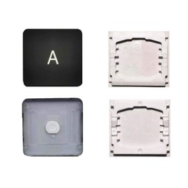 Replacement Individual A Key Cap and Hinges are Applicable for MacBook Pro 13&16inch Model A1989 A1990 and for MacBook Air Model A1932 Keyboard to Replace The A Key Cap and Hinge
