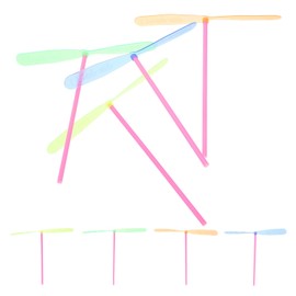 JOINPAYA Interactive Hand Propeller Toy for Children - Pack of 40 Flying Propellers Dragonfly Made of Plastic - Prop Top with Rotating Propellers Random Colours Perfect