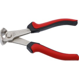 Kraftmann 333 End Cutting Pliers, Black/Red/Silver, 165 mm