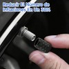 AURAROSE 30Pzs Tapones para Llantas con Anillo de Sellado, Aluminio