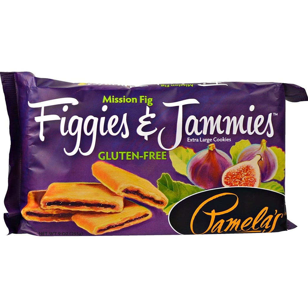 Pamela's Products, Figgies & Jammies, Extra Large Cookies, Mission Fig, 9 oz (255 g) - 2PC