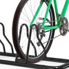 Simple Houseware 2 Bike Bicycle Floor Parking Adjustable Storage Stand,