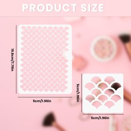 10 Pcs Mermaid Face Makeup Stencil Set, Fish Scale Painting Stencil, Reusable Templates for Make-up Stencils, Painting, Crafts, Wall Furniture, DIY Craft Decoration