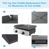 BBQration Upgrade 22" Griddle Top for Blackstone 1666 Griddle, Griddle
