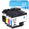 triple-color 4Pc LC404 Ink Compatible for Brother MFC-J1205W MFC-J1215W MFC-J1205W