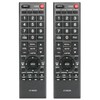 [2pcs/Pack] PerFascin Replacement Universal Remote Control CT-90325 Fit for Toshiba