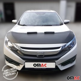 OMAC Car Bonnet Mask Hood Bra for VW Passat B7 2012-2014 Black 1 Pc