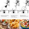 Seedeem 6.5QT Stand Mixer, 660W Tilt-Head Kitchen Electric Mixer with