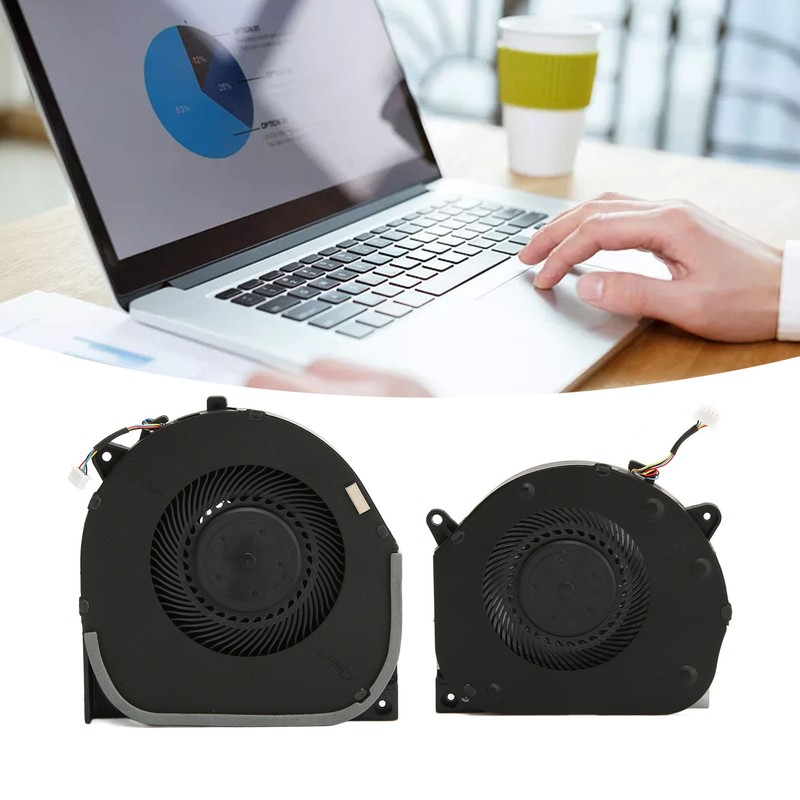 Laptop Cooling Fan Replacement 4 Pin Power Connector For Lenovo