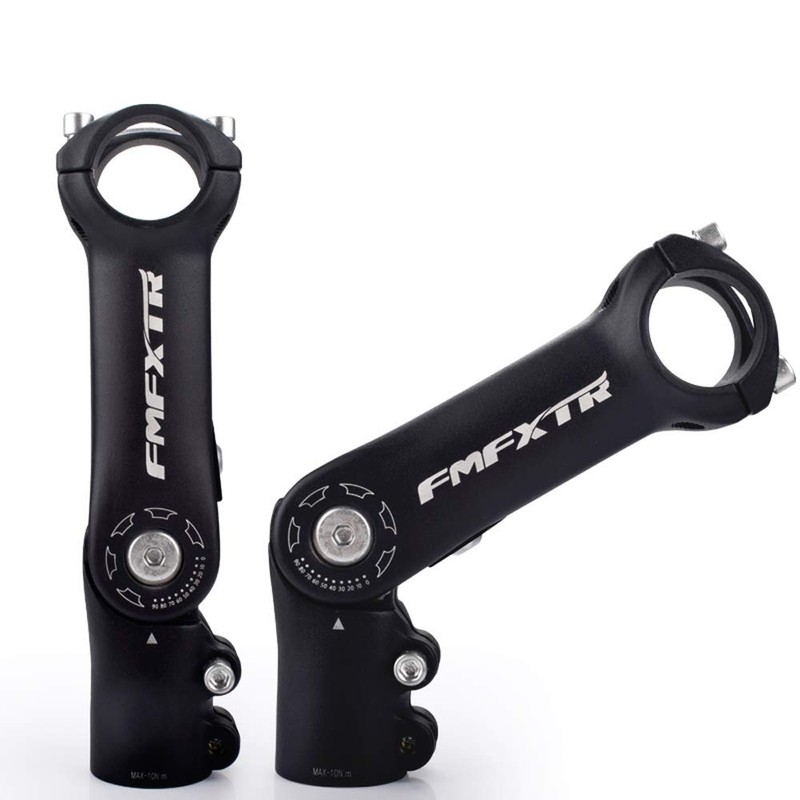 FOMTOR Adjustable Stem 0~90 Degree 110mm MTB Adjustable Bicycle Stem