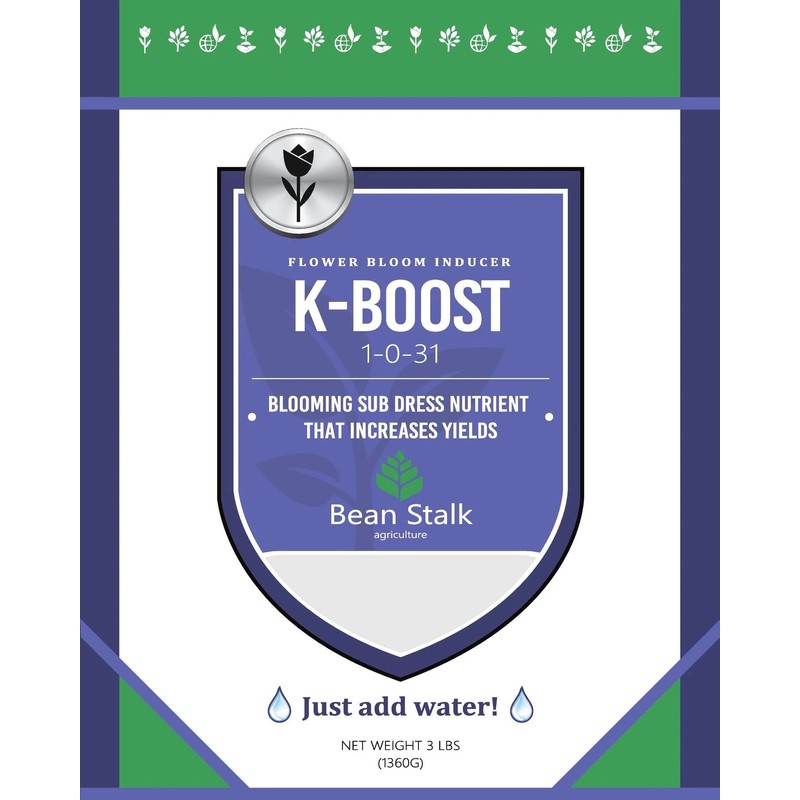 Bean Stalk K-Boost Controlled Release Fertilizer to Boost Potassium -1