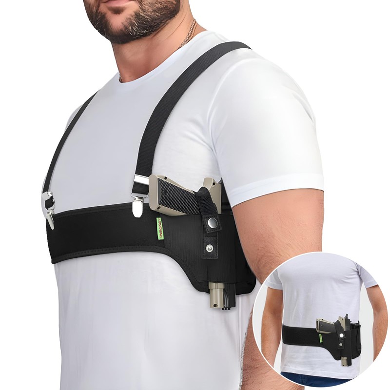 Quick Draw Shoulder Holster - Belly Band Holster for Everyday