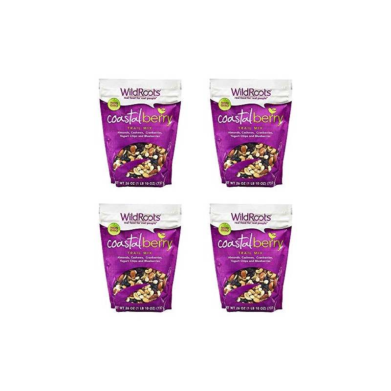 Wild Roots 100% Natural Trail Mix Coastal Berry Blend Special