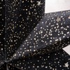 levandeo Luminous Star Black 7 Points Paper Star 60 cm