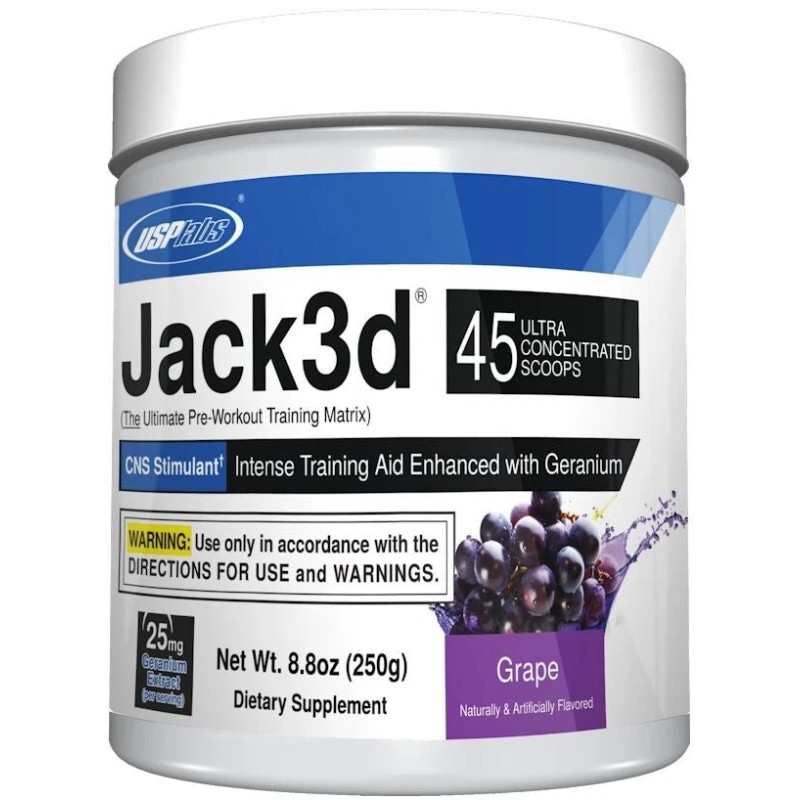 USP Labs Jack Pre- Workout - 45 Servings 3D -