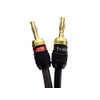 Deadbolt Speaker Wire with Banana Plugs, 10 ft, High Strand