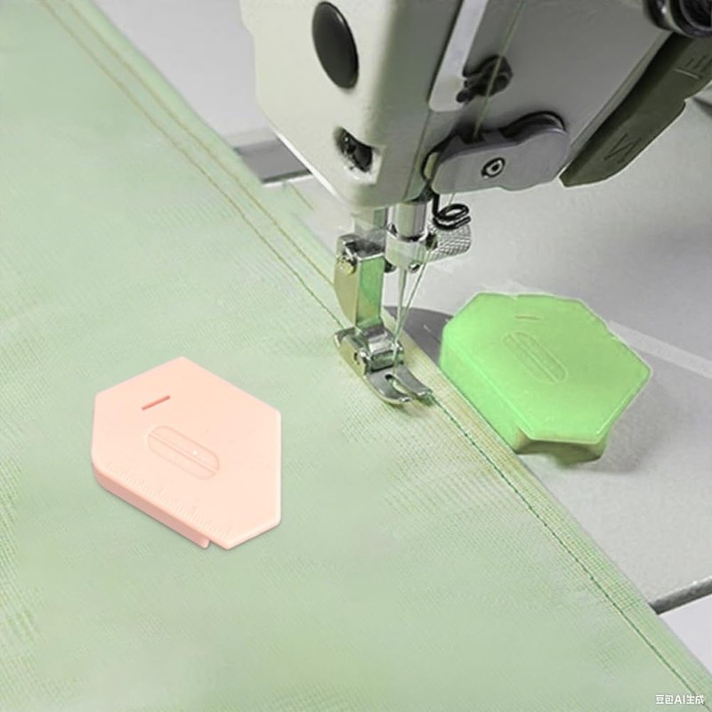 2 PCS Magnetic Seam Guide for Sewing Machine, Multifunctional Polygonal