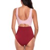EastElegant Maternity Cutout One Piece Swimwear Ploka Dots Print Pregnancy