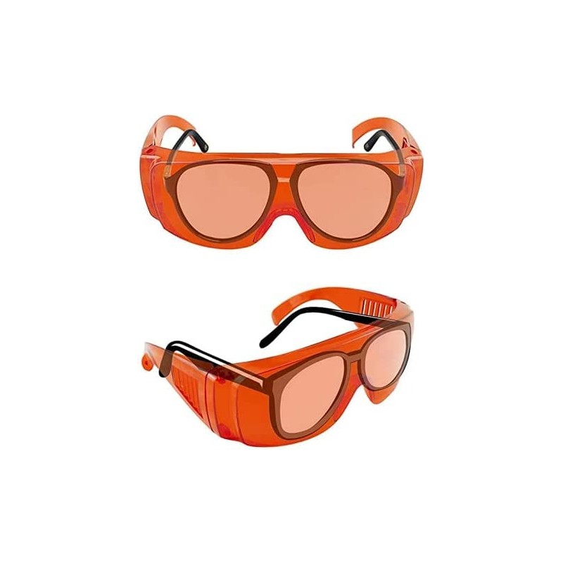 Calla Scorpio 2PCS Red Eye Protection Glasses Teeth Whitening Goggle