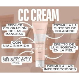 Cc Cream Maquillaje Semimatespf25farmasi02light To Medium                                                                                             