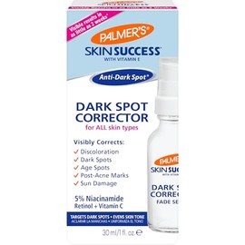 Palmers Skin Success Srum Facial Corrector de Manchas Oscuras con Niacinamida, Retinol y Vitamina C, Ayuda a Reducir el Tono Desigual, Apto para Todo 