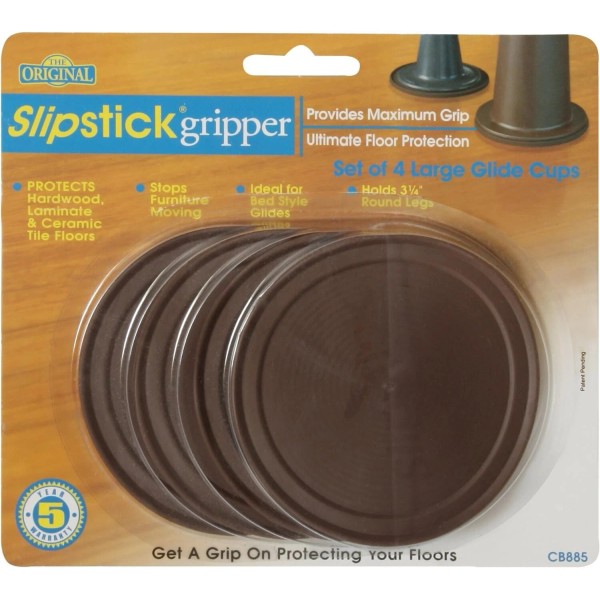 Slipstick CB885 3-1/2 Inch Large Non Slip Rubber Floor Surface
