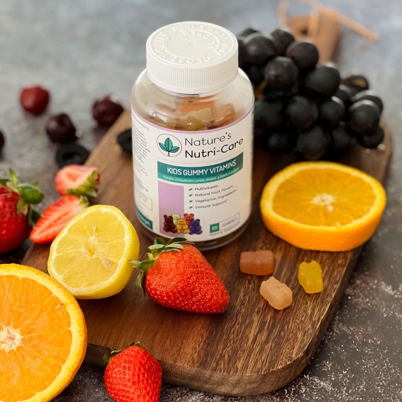 Nature's Nutri-Care Kids Gummy Vitamins - Kid Multivitamin Gummies with