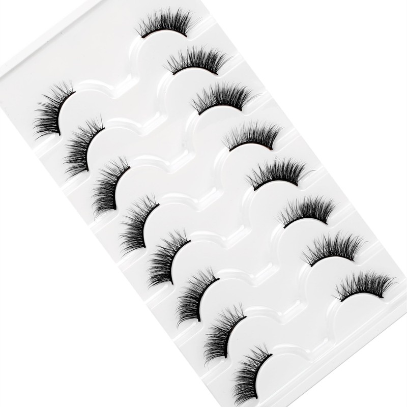 Half Lashes Strips False Eyelashes Fairy Natural Lashes Cat Eye