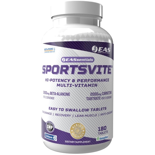EAS SportsVite High Potency Multivitamin for Athletes | Vitamin &