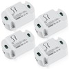 Smart Light Switch Module, Pack of 4 10A WiFi Switch,