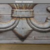 ABAKUHAUS Fleur De Lis Placemats, Old Lily Symbol on Weathered