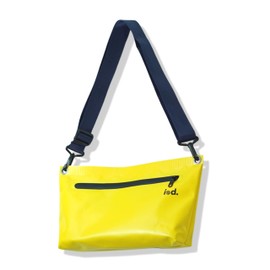iod Weatherproof Sling Bag / Crossbody Bag with Water-Resistant Zipper - Tarpaulin Bag with Adjustable Shoulder Straps, Yellow, Small