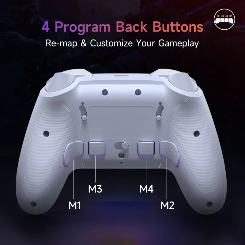 EasySMX X20 Wireless Gaming Controller Elite FPS Handle Rocker for