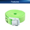Yinpecly 2Pcs 0.98" x 4M Polypropylene Cam Buckle Lashing Straps