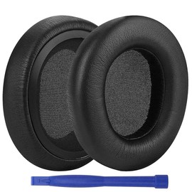 Arctis Nova Pro Wired Ear Pads, Protein Leather Replacement Earpads Ear Cups Cushions Repair Parts for SteelSeries Arctis Nova Pro Wired Headphones Headsets - Black