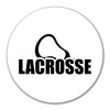 Huuraa Sticker Lacrosse Lettering Gift 10 cm Sticker Lacrosse Gift