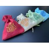 Unbranded Avatar Embroidered DnD Dice Bag, Water Element D&D Dice