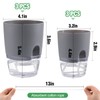 Aulock 6 pcs Self Watering Plant Pots - 4.1/3.2 in
