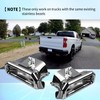 2253506 Exhaust Tips Bezels RH/LH 1 PAIR Compatible with 2019.2020.2021.2022.2023