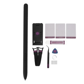 Tablet Stylus for Galaxy for Tab S8 S8+Plus S8 Ultra Professional Tablet Stylus Pen with 5 Replacement Nibs Stand Black
