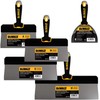 DEWALT Stainless Steel Big Back Taping Knife 4-Pack + Free