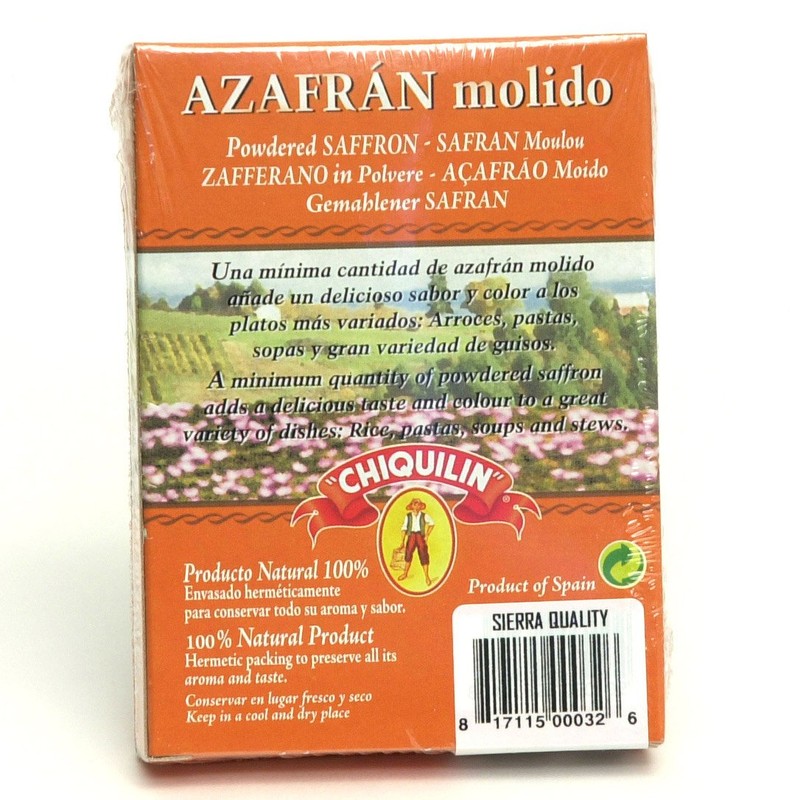 Pure Powdered Saffron Sachets, 5 Count (Pack of 2)