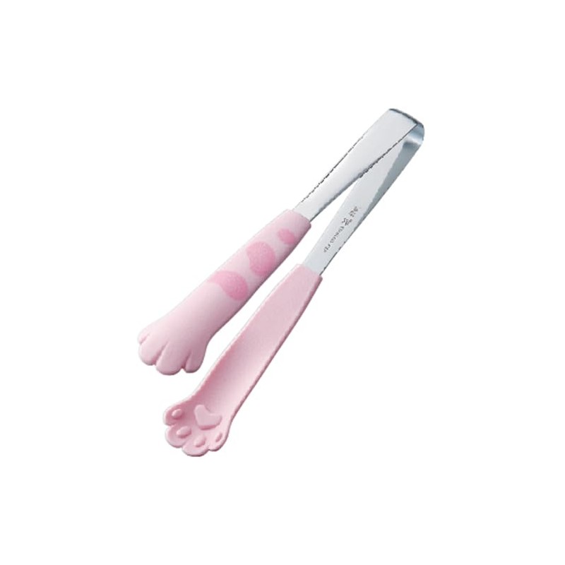 Miya Catch Cat Tongs, 7-Inch, Pink
