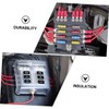 BUGUUYO 6 Way Fuse Block Led Indicator Car Fuse Holder