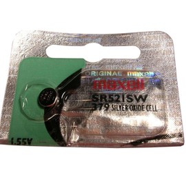 Maxell SR521SW SR63 SG0 SR521 379 Silver Oxide Watch Battery