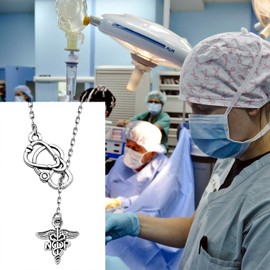 bobauna Collar de Estetoscopio de enfermería Larait Y, Regalo de Agradecimiento para Enfermeras LPN BSN LVN RN NP Regalo de graduación para Estudiantes de enfermería