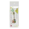 Lucky Keyholder Strap Charm Rhinestone "Crystal Four-Leaf Clover Strap" Made