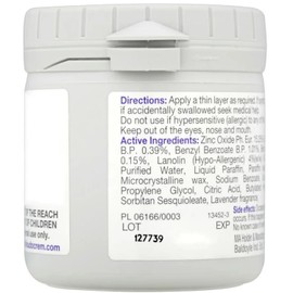 Diaper Rash Cream for Baby 4.4 oz - Shipped in Diaper Trash Bags