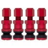 WORK V29R2 Air Valve, Aluminum, Red, Set of 4, Part