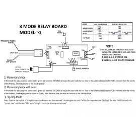 Unbranded/Generic   Relay Module on off flip flop  Bistable Switch LOW-HIGH-LOW 3 mode